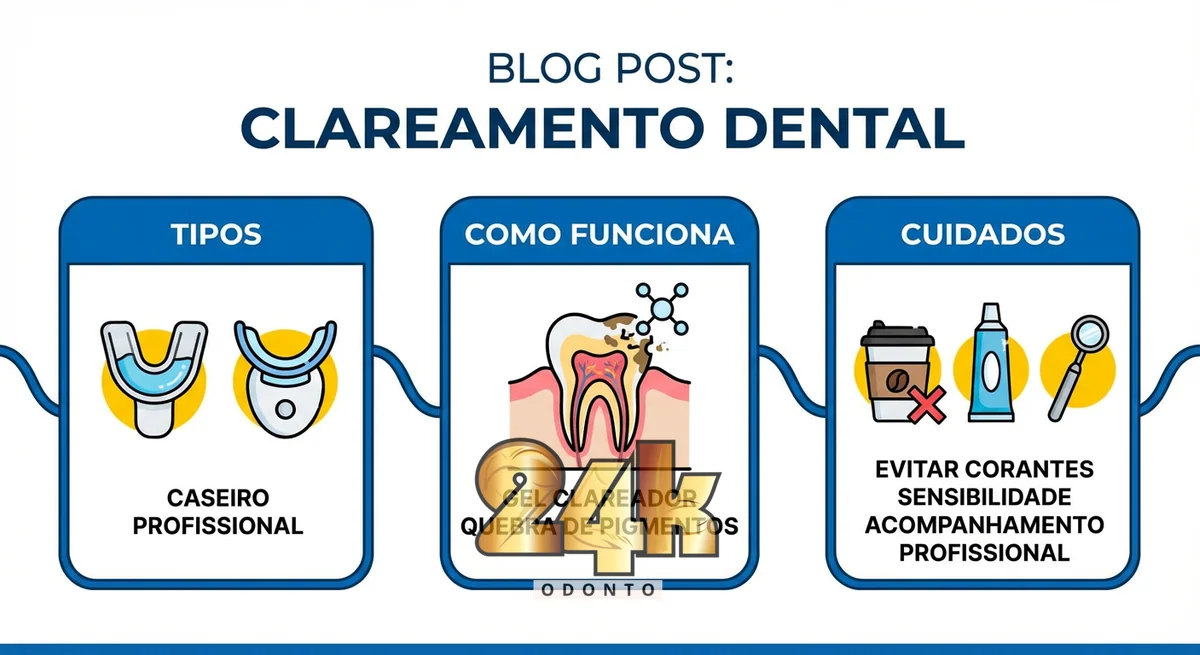 Clareamento dental: tipos, como funciona e cuidados para um resultado seguro